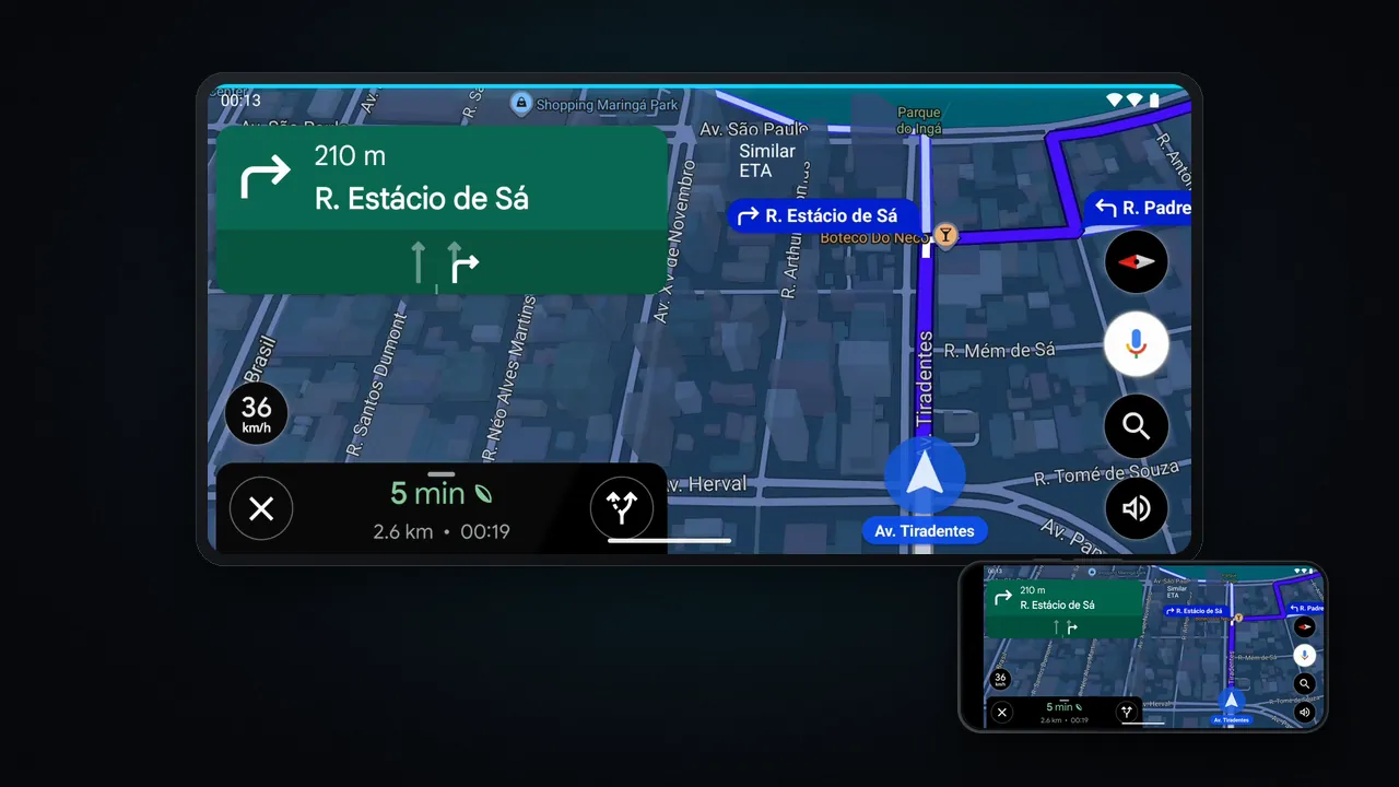 Vídeo: o ZiggCar espelhando o celular na central do carro